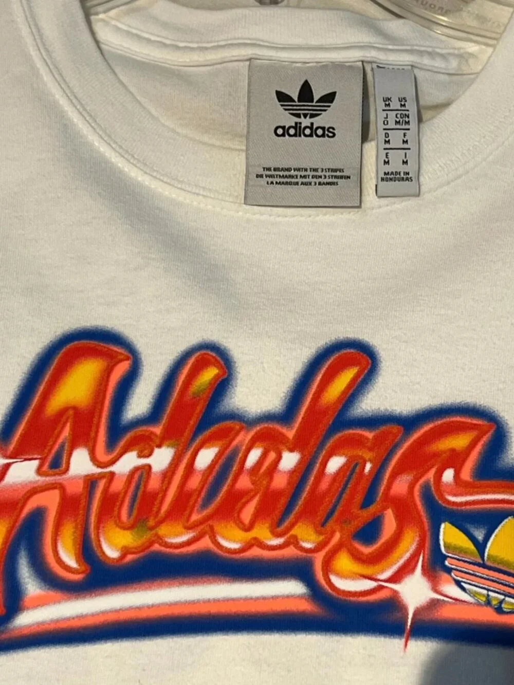 Men's Adidas Die Market Mit Den 3 streifen the Brand shirt-size M